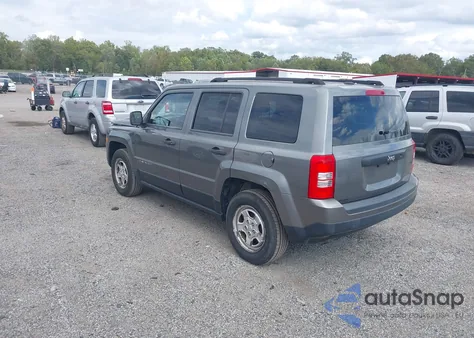 2012 Jeep Patriot Sport из США, поврежденный, VIN 1C4NJPBA0CD579957